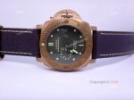 Swiss Grade Replica Panerai Luminor Submersible Bronzo Green Dial - 47MM